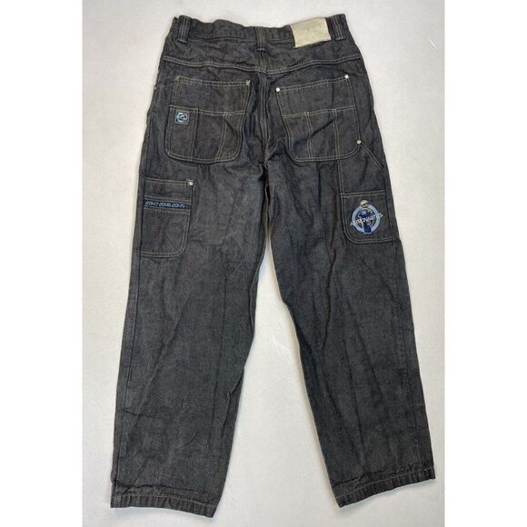 VINTAGE Astraunotics By 48HRS Denim Jeans Men 33 X 30 Tag Size 34 baggy 90s - Picture 5 of 16